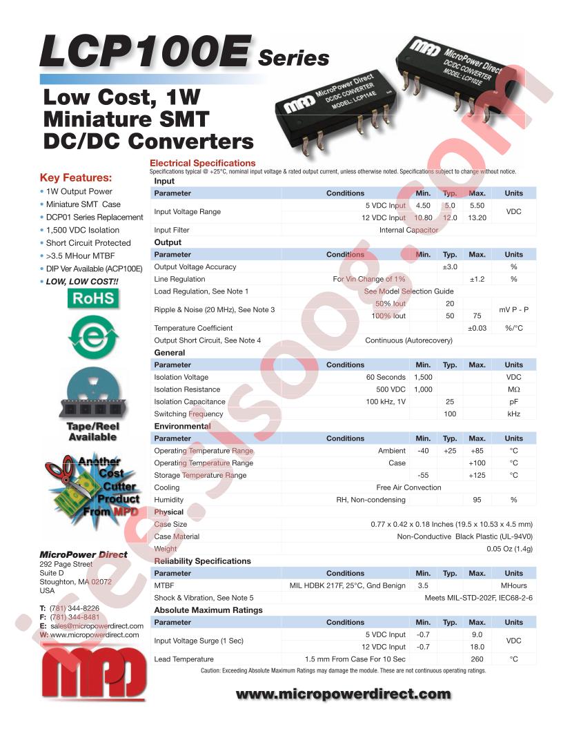 LCP104E