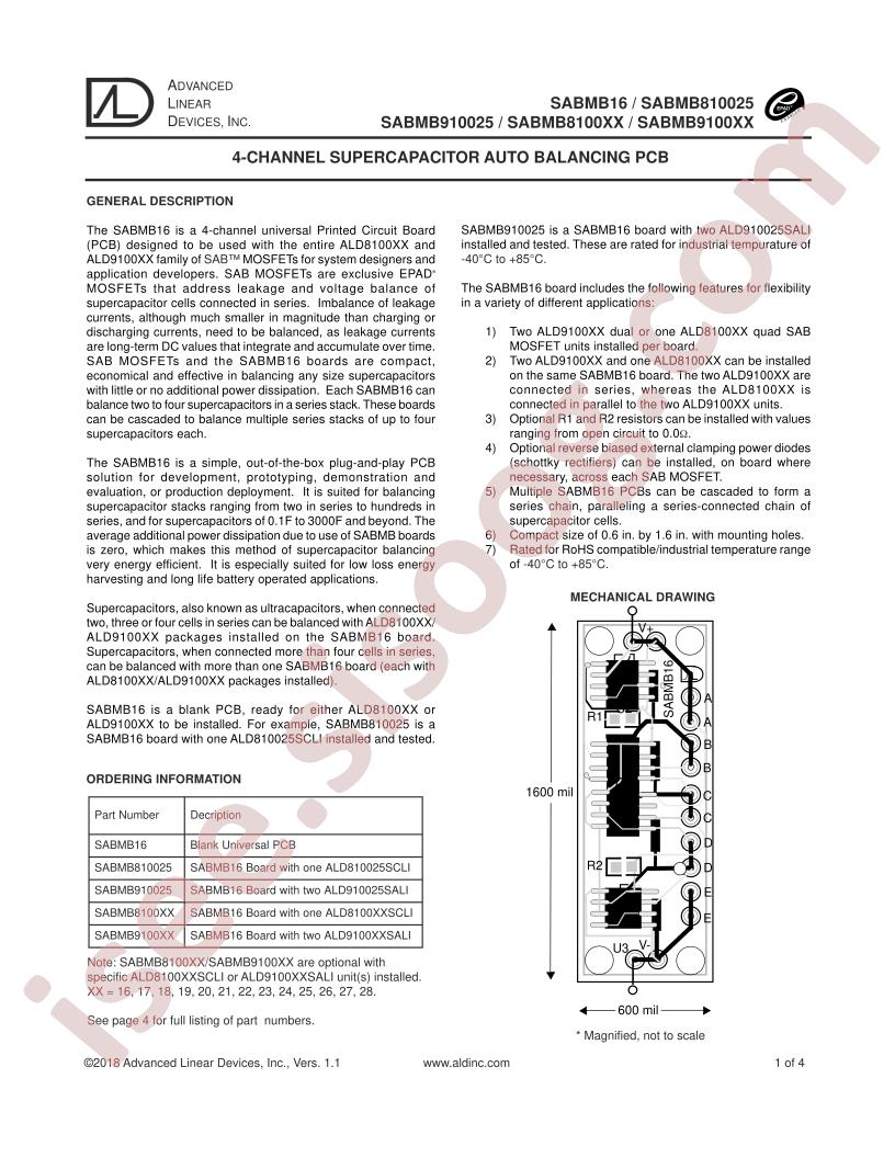 ALD810016SCLI