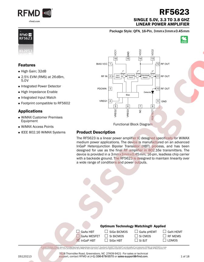 RF5623HH50PCBA-410