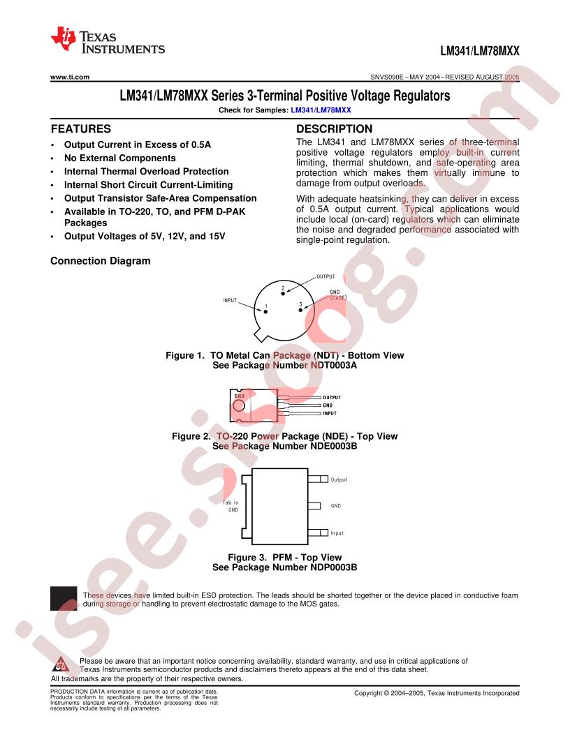 LM78M05CDTX
