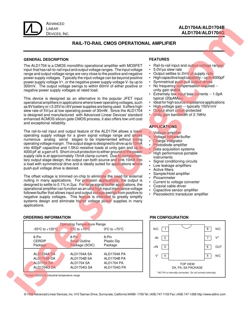 ALD1704A