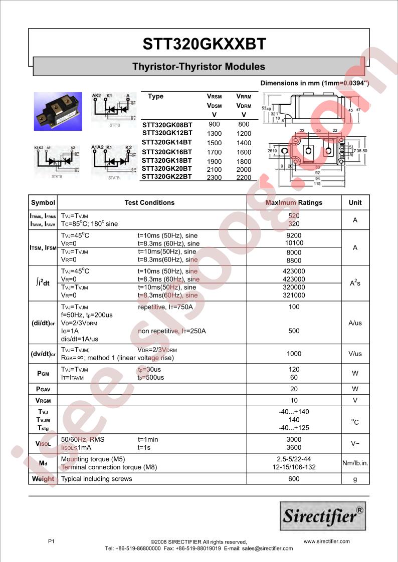 STT320GK08BT