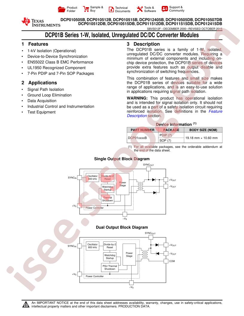 DCP011512DB