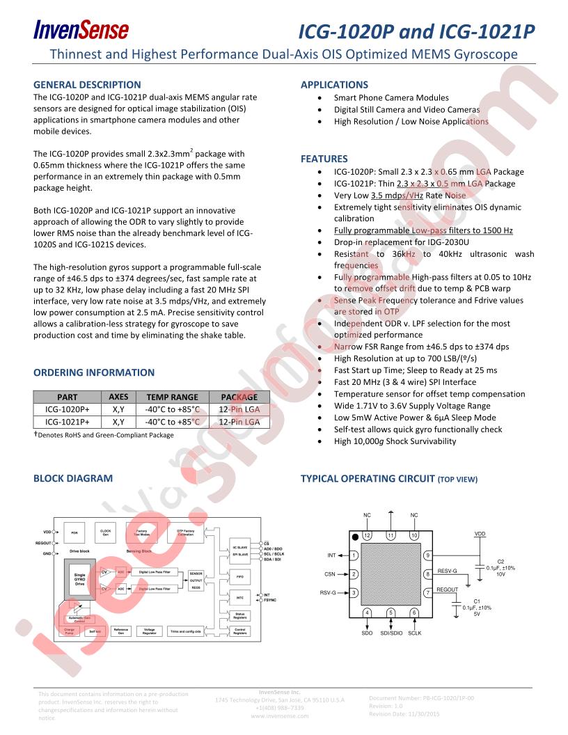 ICG-1020P