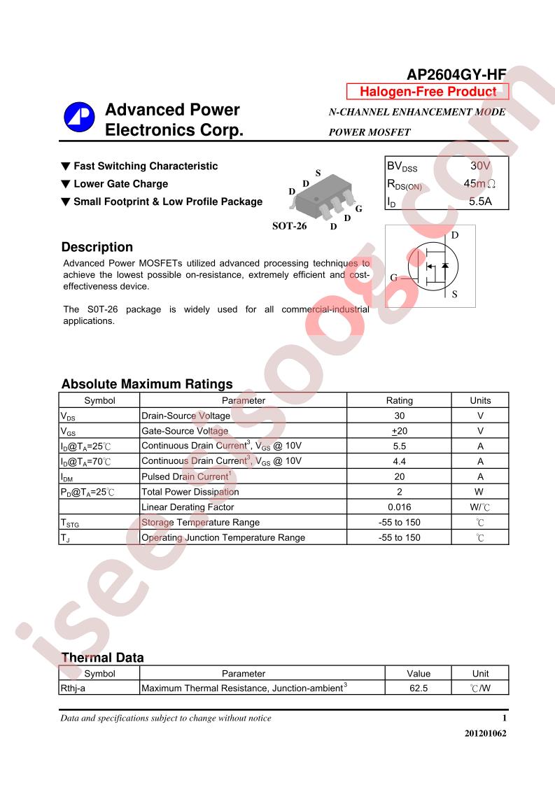 AP2604GY-HF