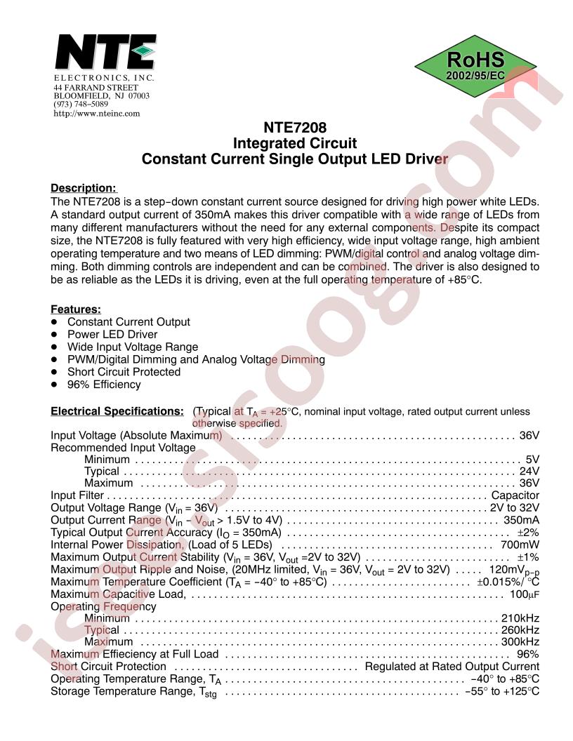 NTE7208