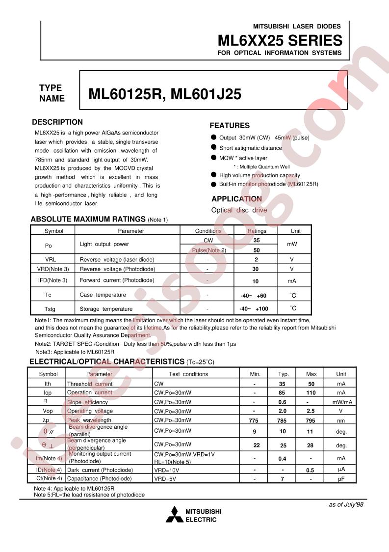 ML6XX25