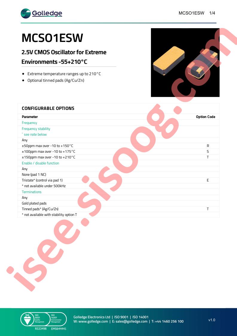 MCSO1ESW