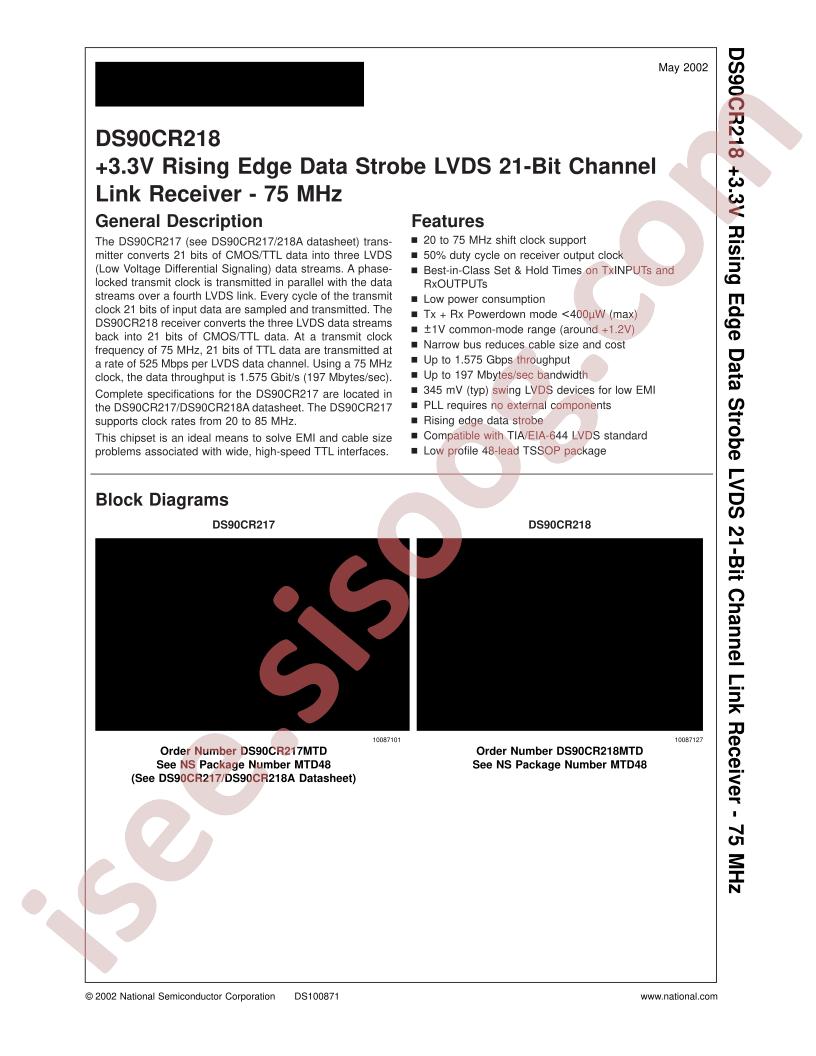 DS90CR218