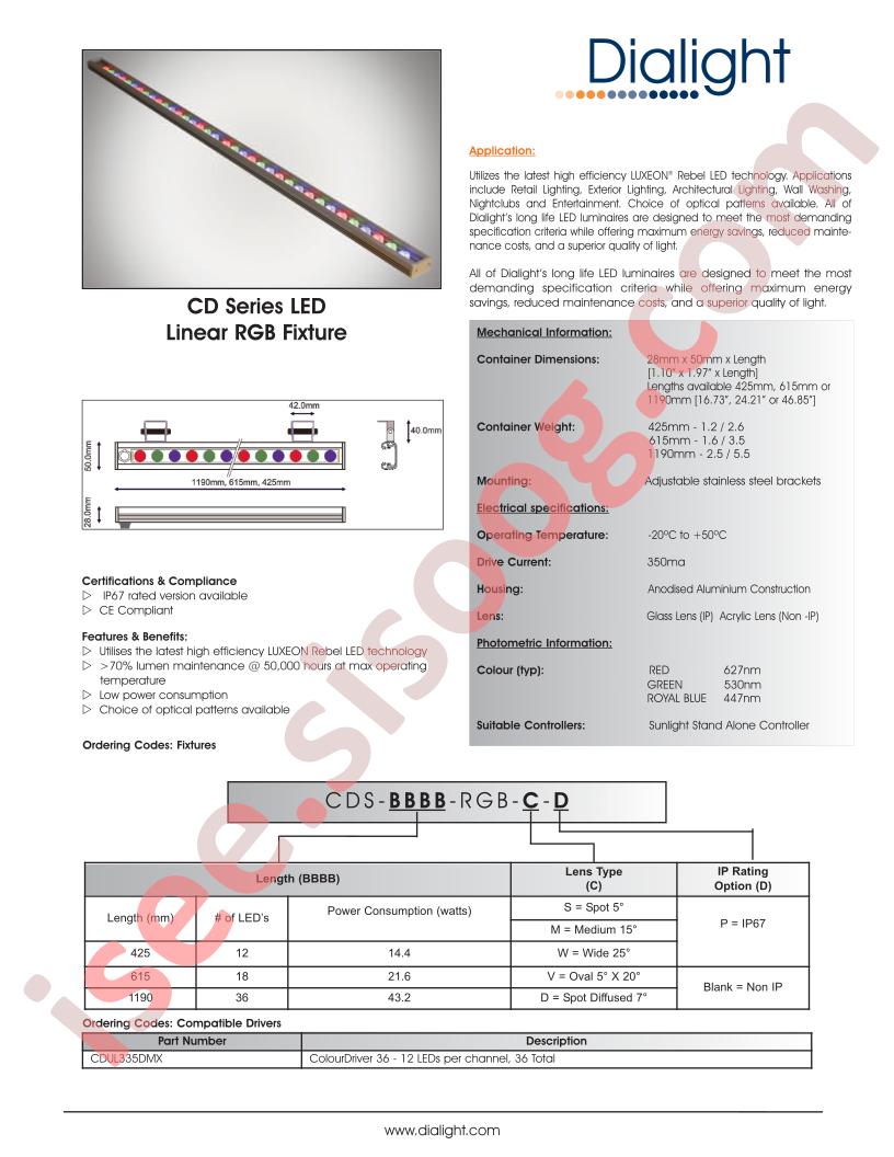 CDS-425-RGB-S-P