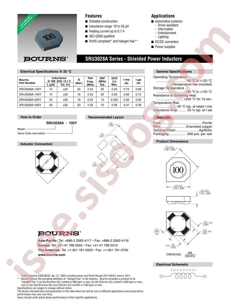 SRU3028A-100Y