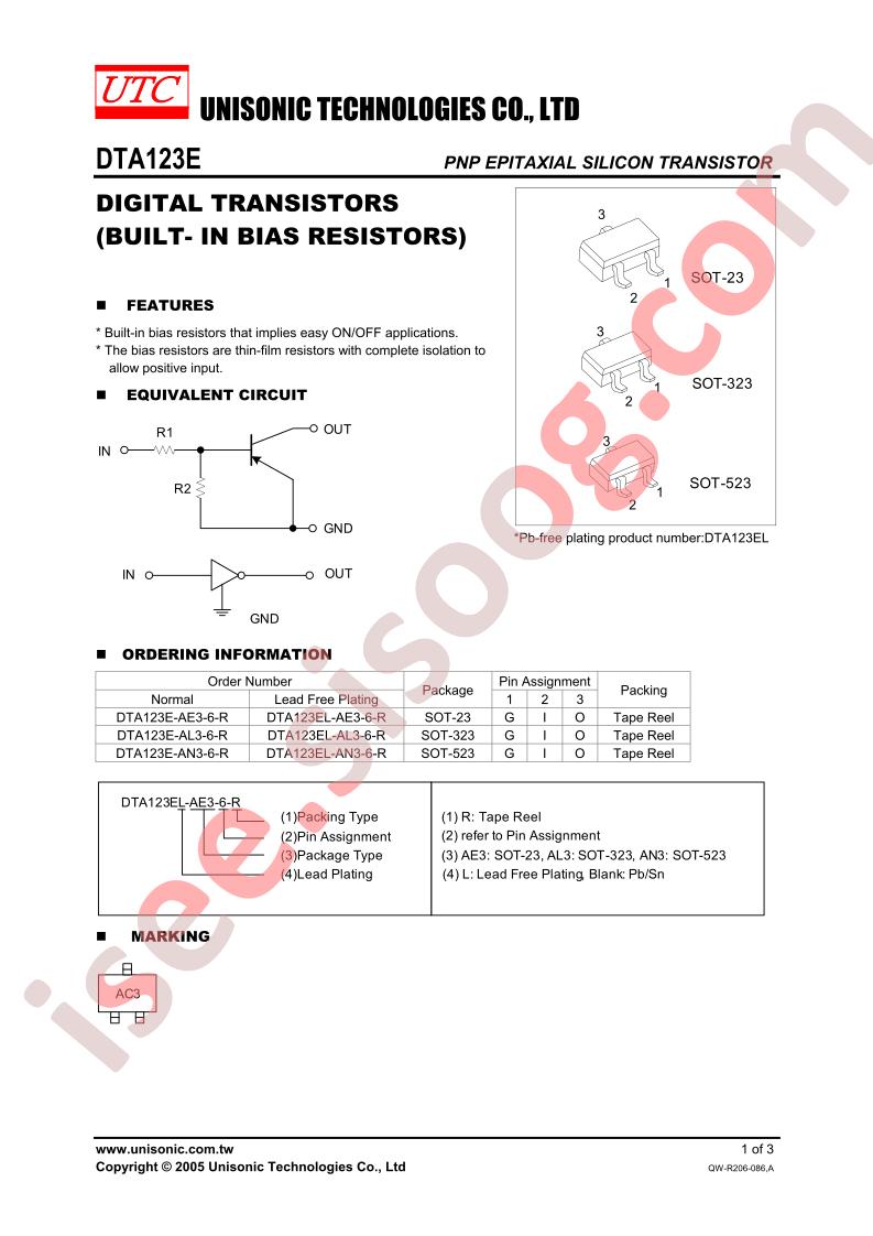 DTA123E