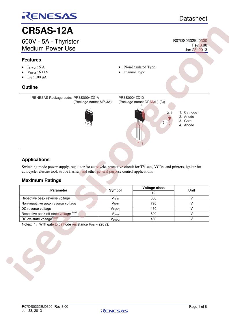 CR5AS-12A-BA1B00