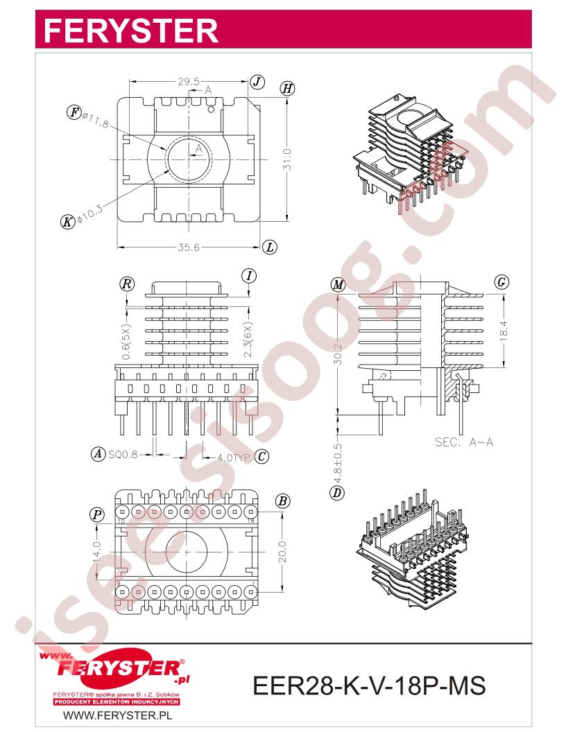 EER28-K-V-18P-MS