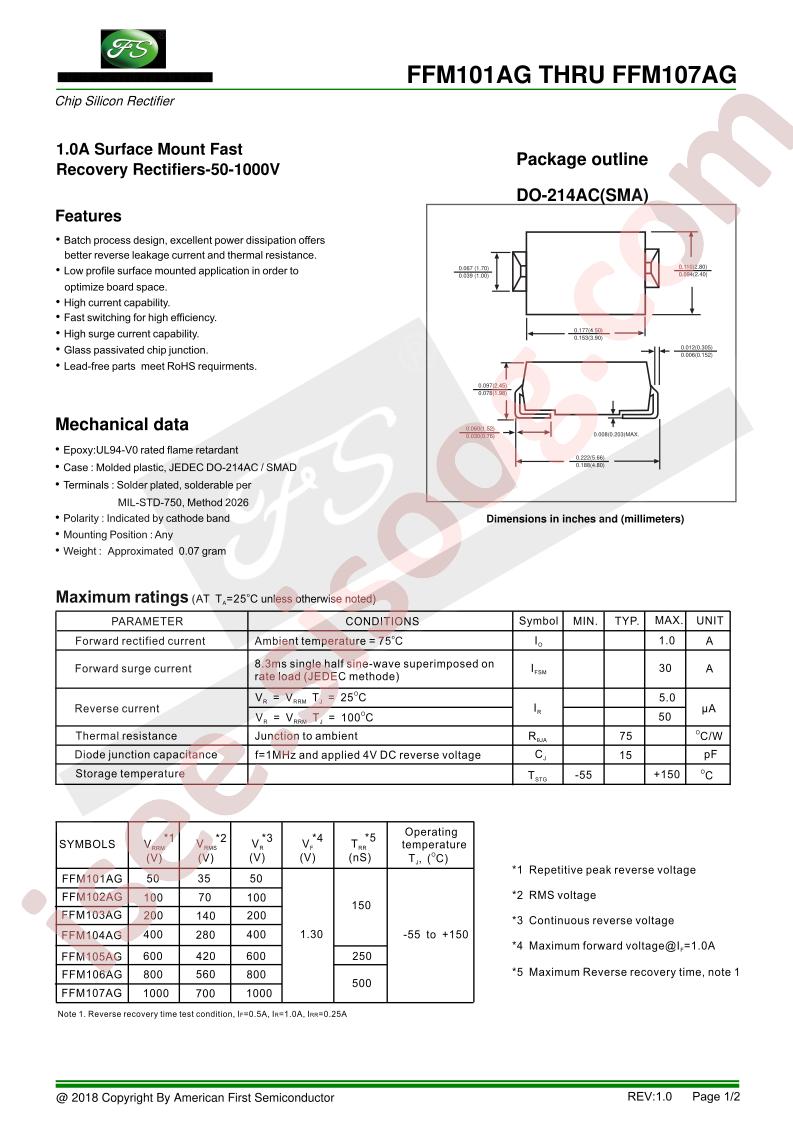 FFM101AG
