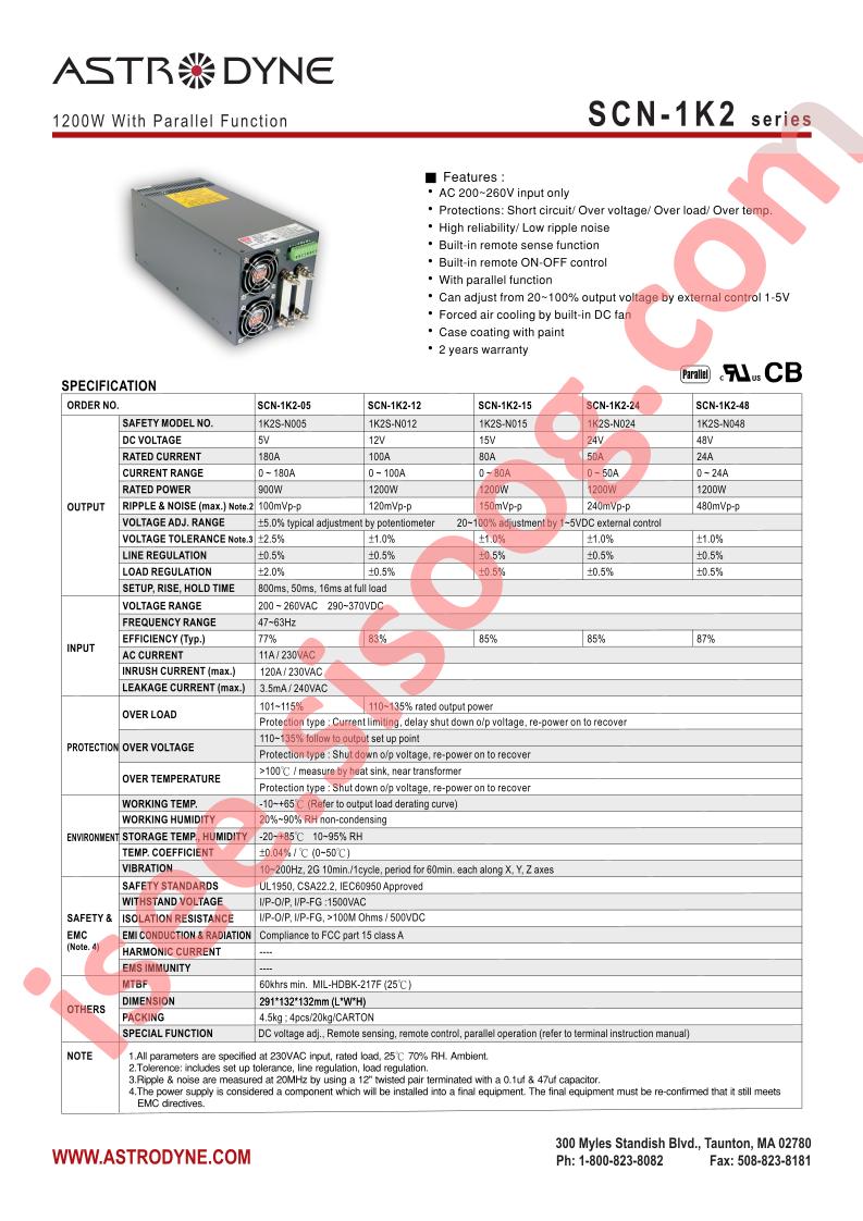 SCN-1K2-12