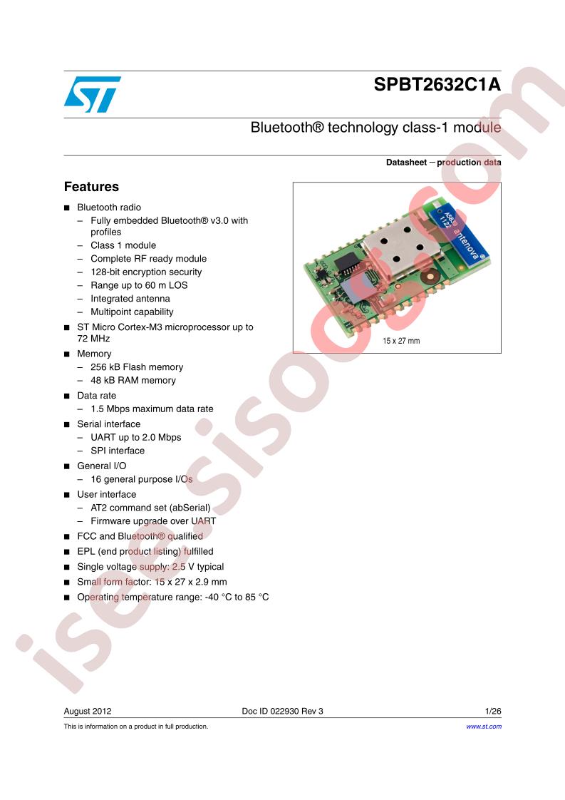 SPBT2632C1A
