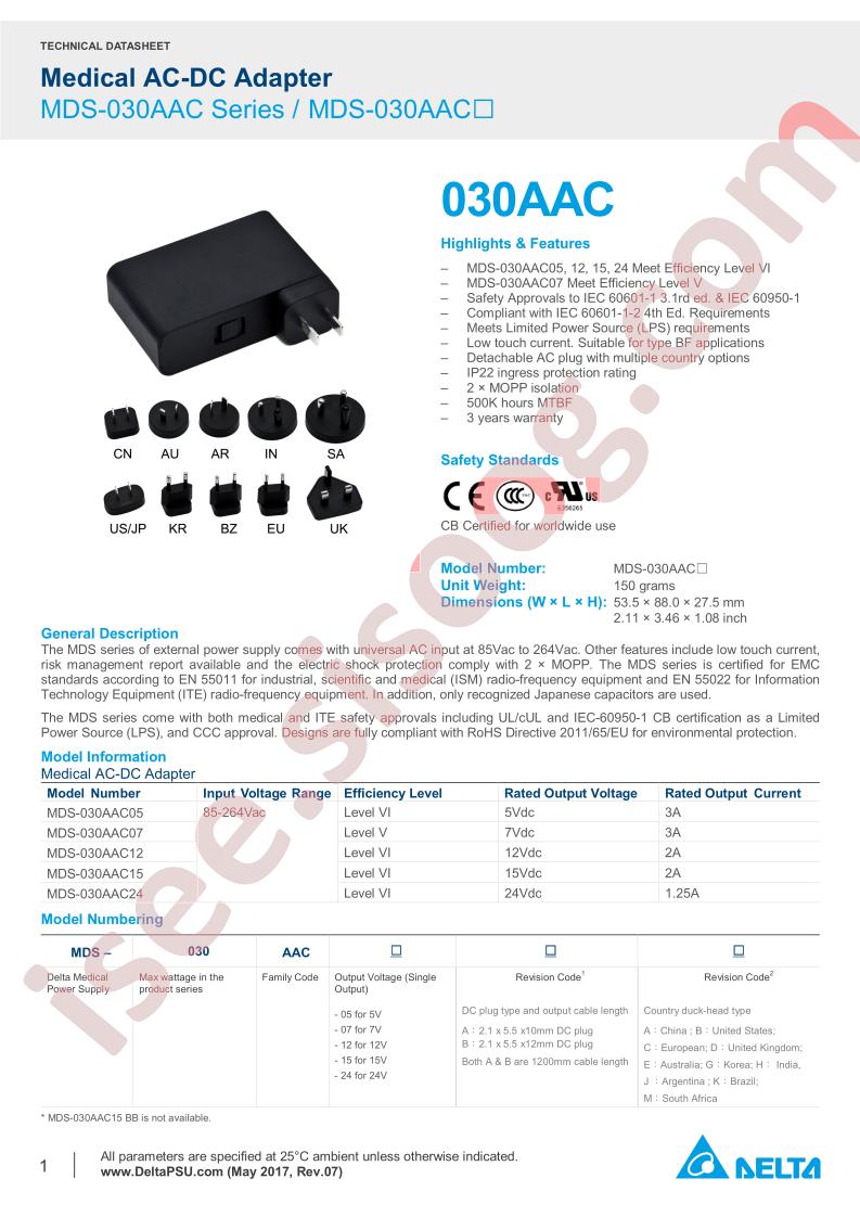 MDS-030AAC