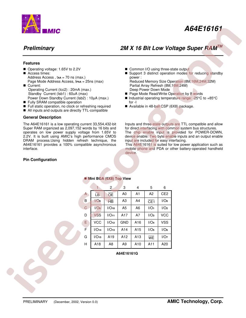 A64E16161