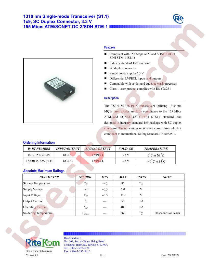 TS3-0155-32S-P1-E