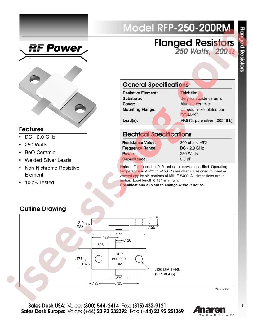 RFP-250-100RM-S