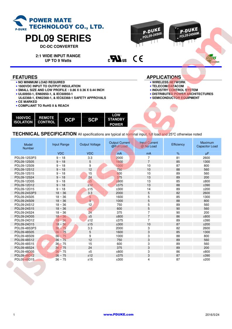 PDL09-48S3P3