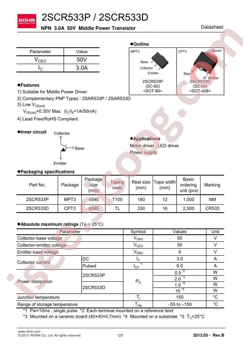 2SCR533D