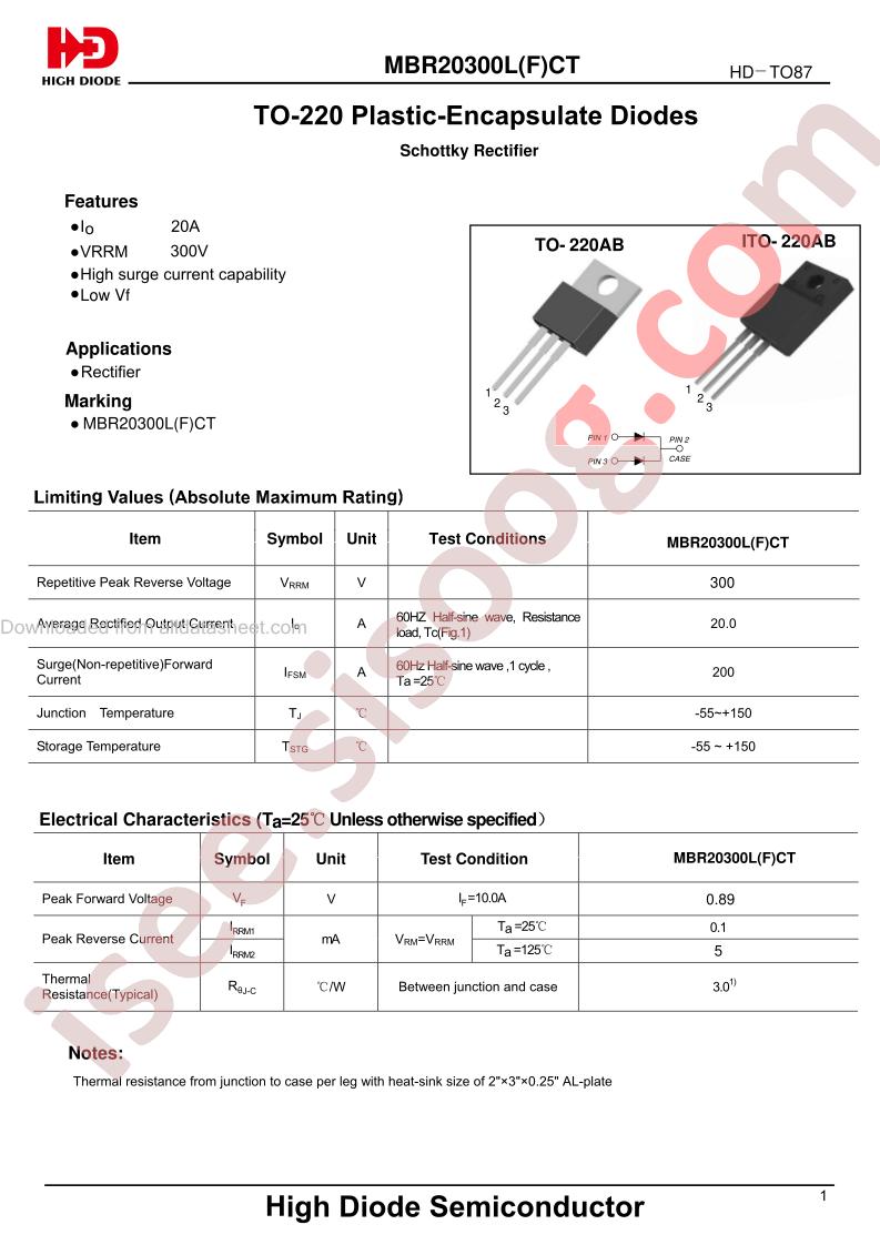 MBR20300L-F-CT