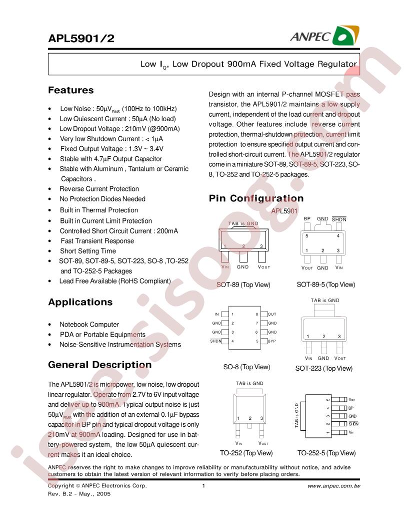 APL5901-15DC