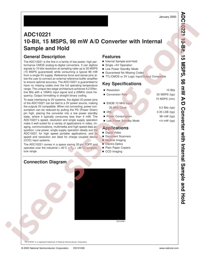 ADC10221CIVT
