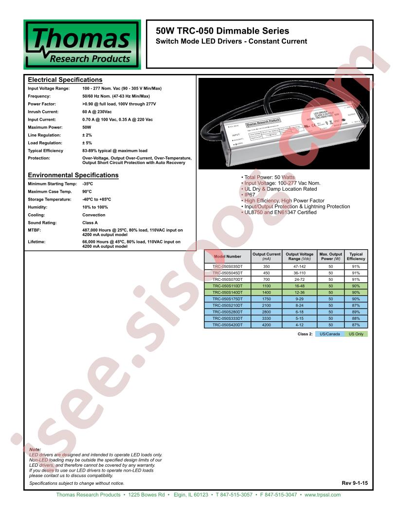 TRC-050S035DT