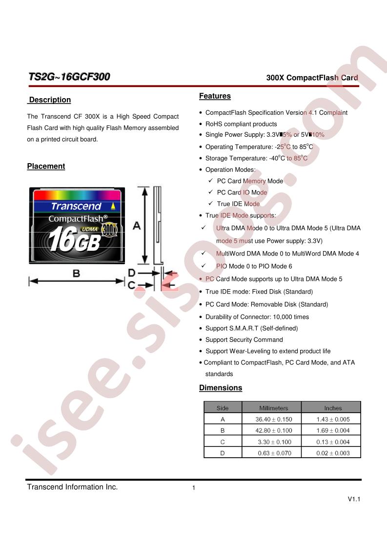 TS4GF300