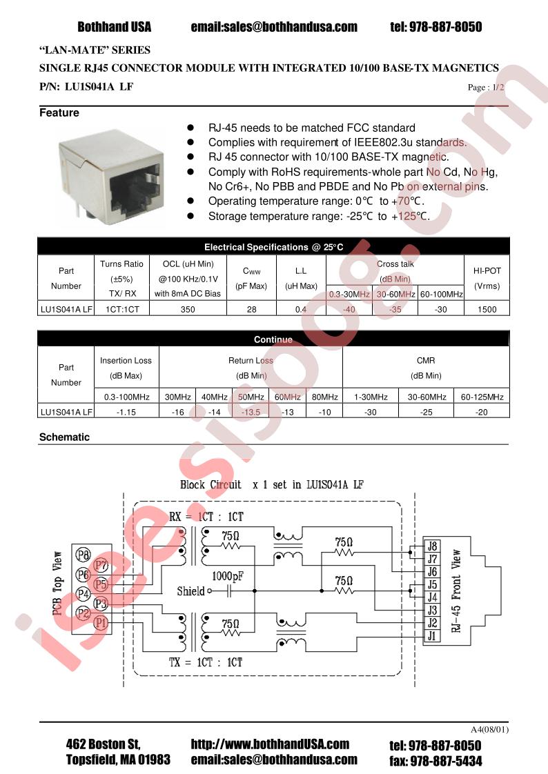 LU1S041A-LF