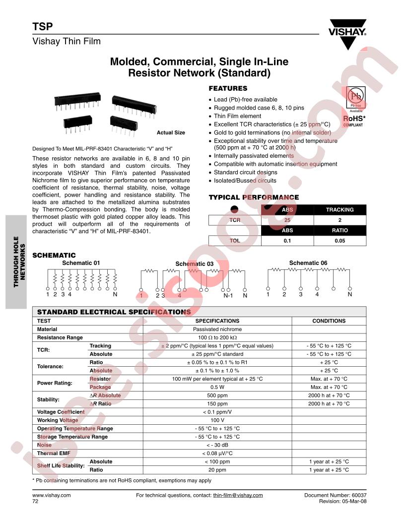 TSP801H1001CUF