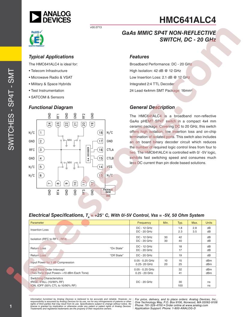 HMC641ALC4