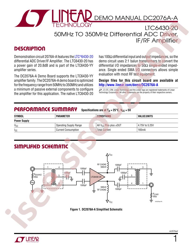 LTC6430-20