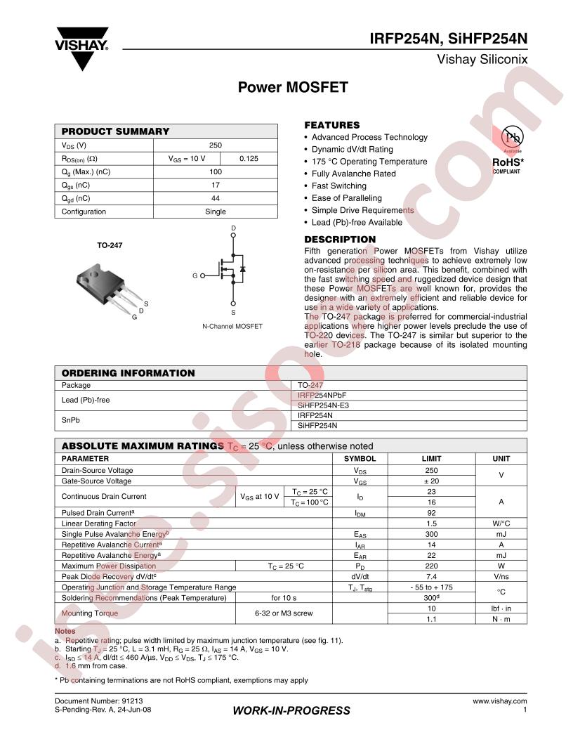 IRFP254N