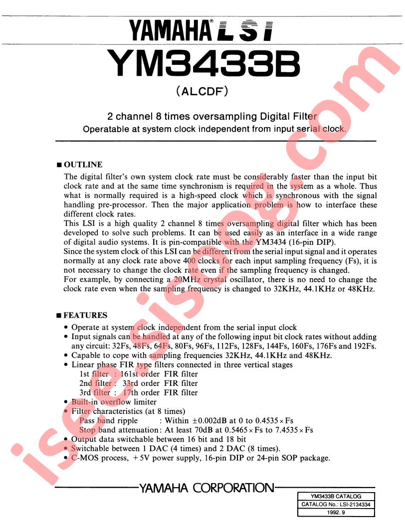 YM3433B