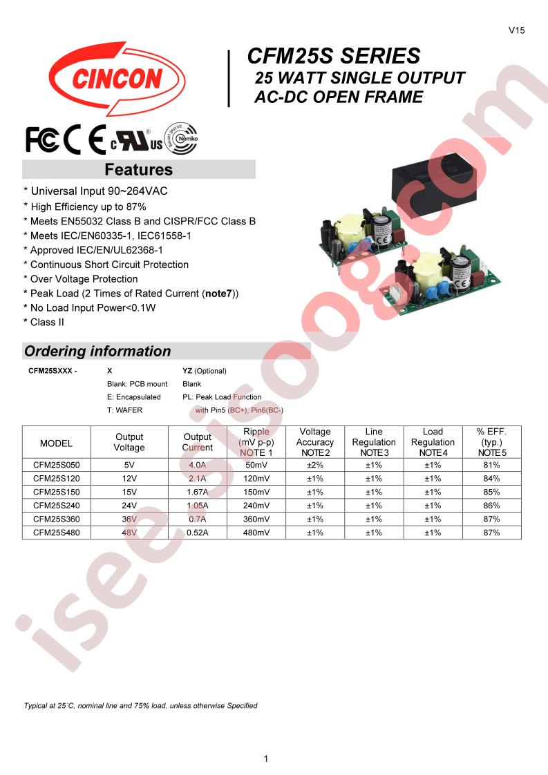 CFM25S120-PL