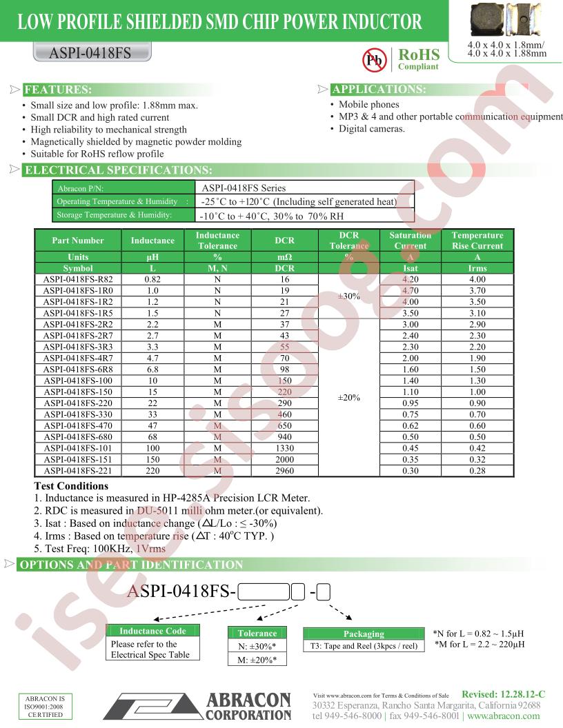 ASPI-0418FS-151