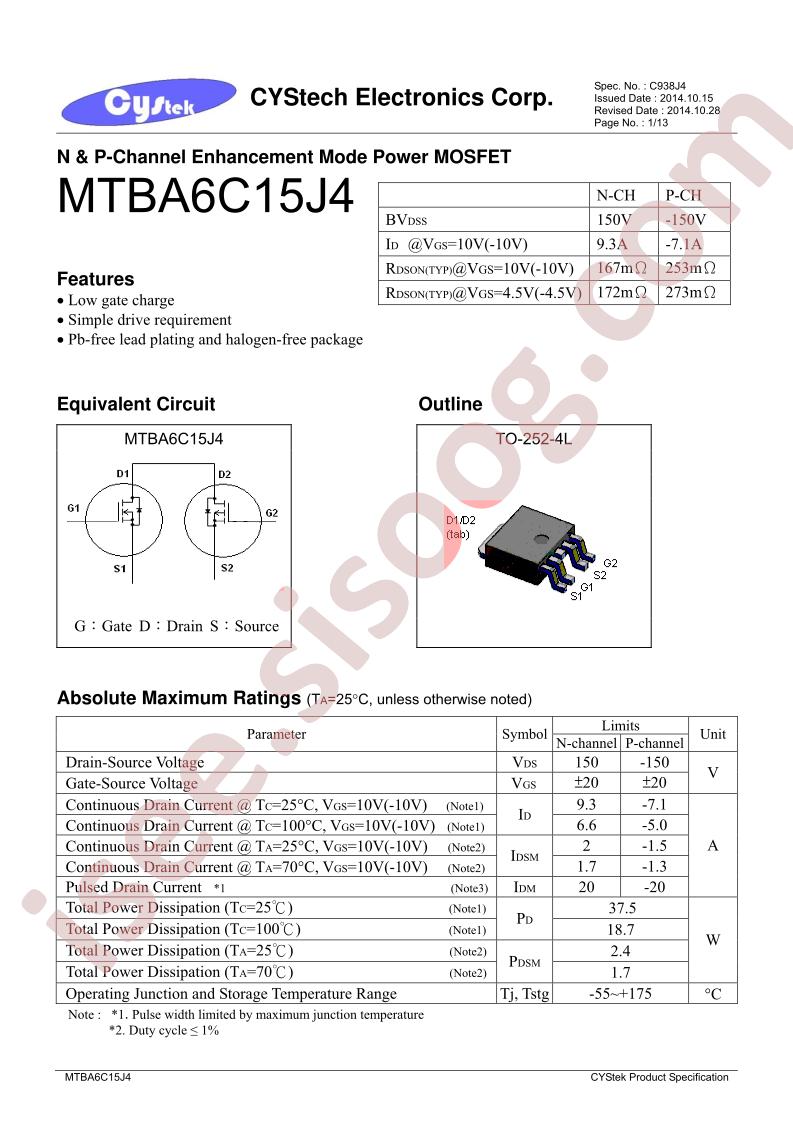 MTBA6C15J4