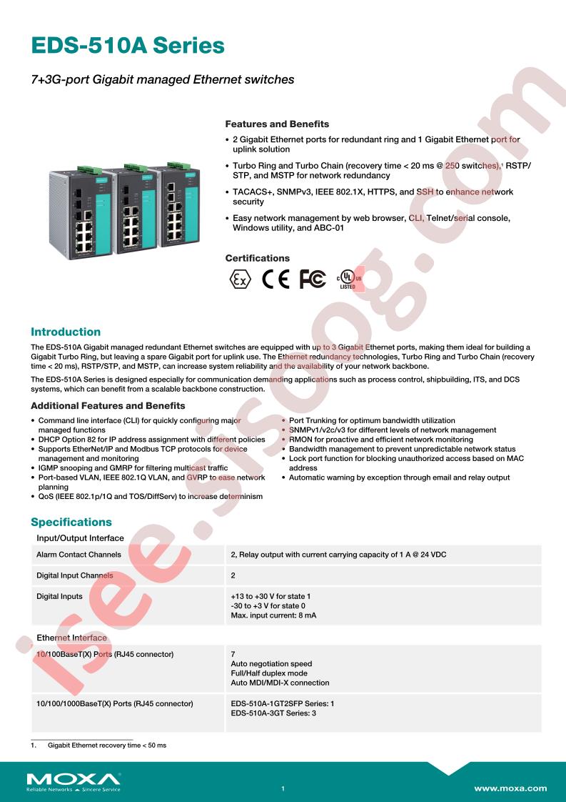 EDS-510A-3SFP-T