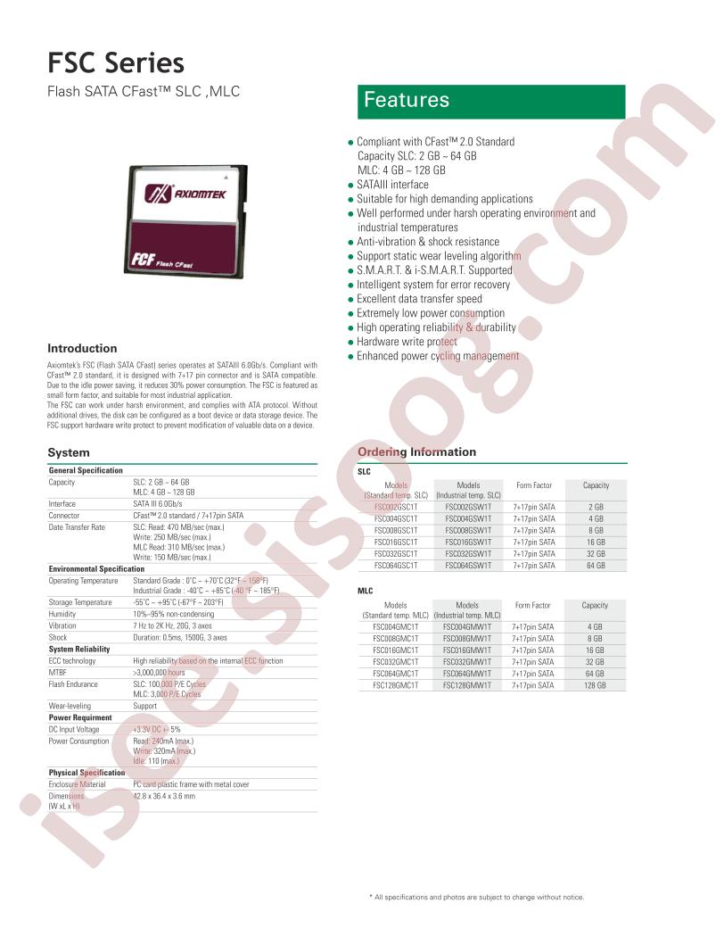 FSC_SERIES