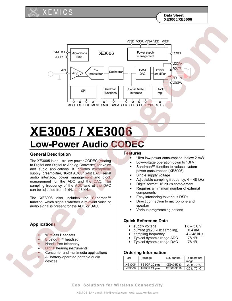 XE3005