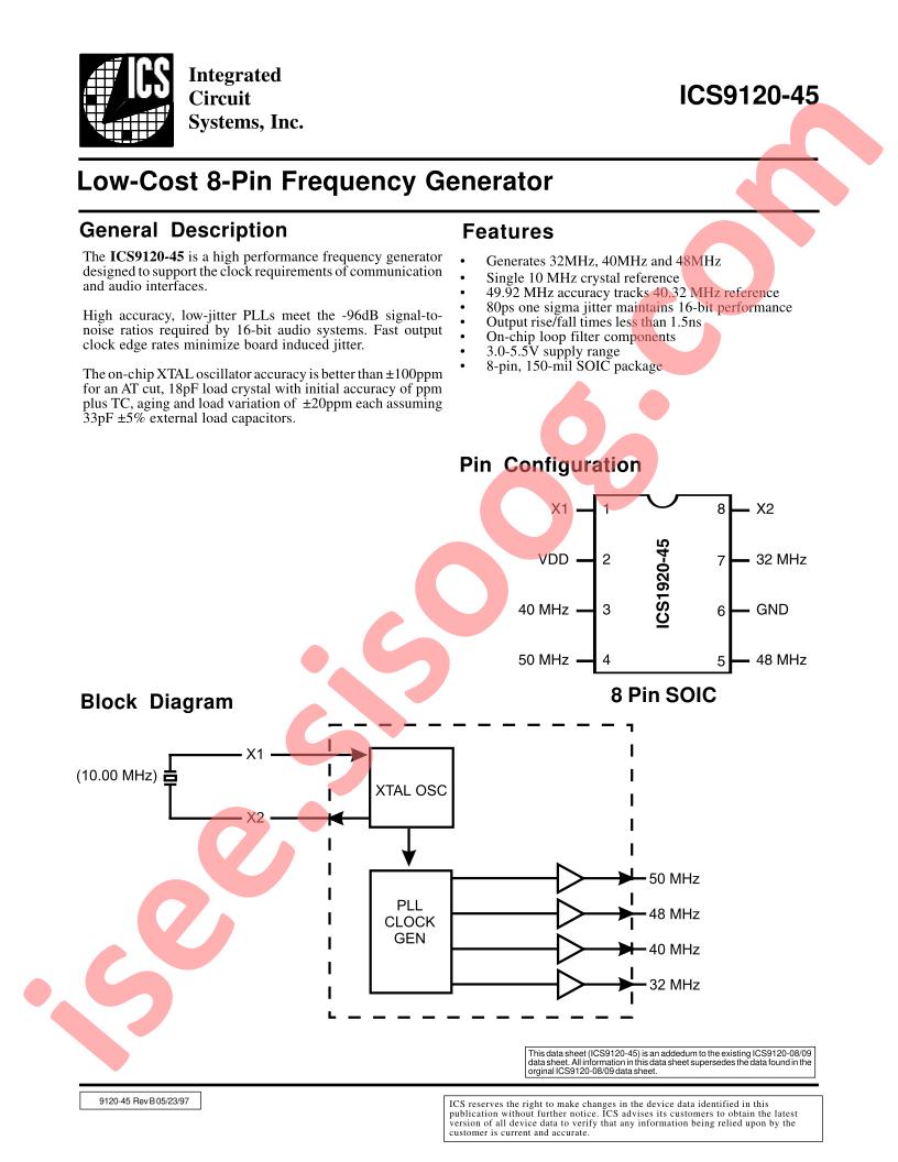 ICS9120-45