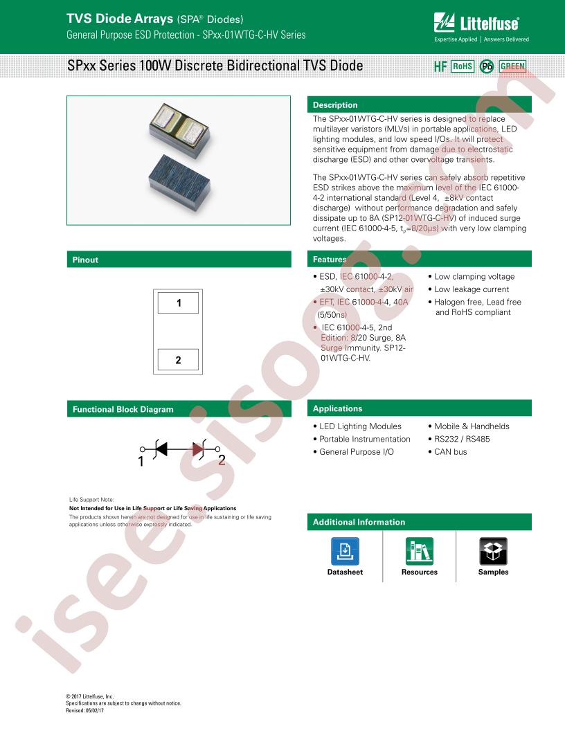 SP12-01WTG-C-HV