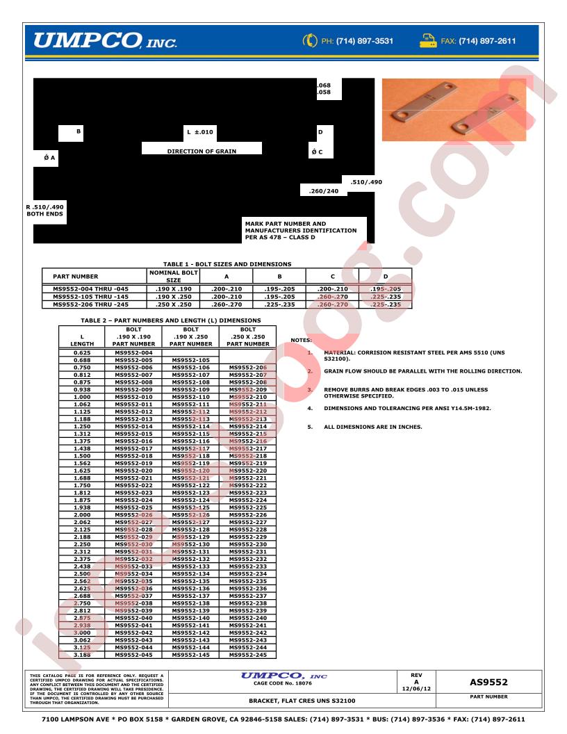 MS9552-004THRU-045