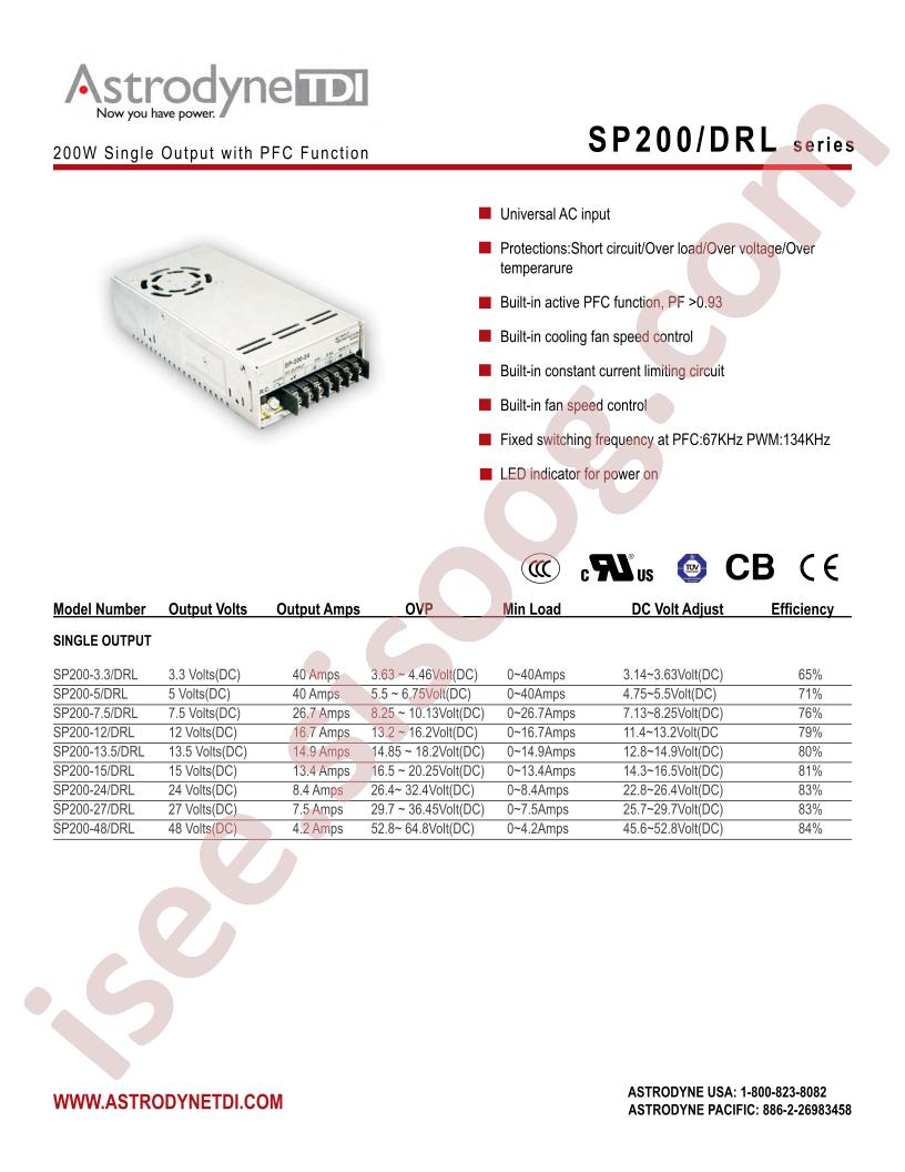 SP200-3.3DRL