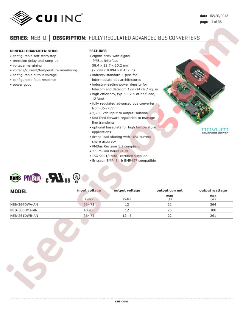 NEB-100DMD-DANL-000-ESA