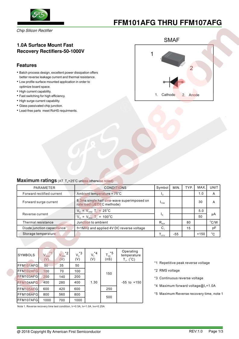 FFM101AFG